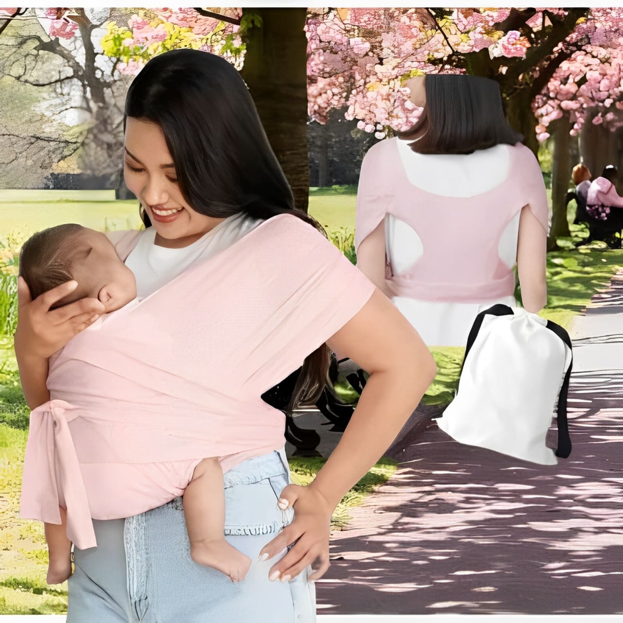 Kangourou porte bebe - EasyStrap™