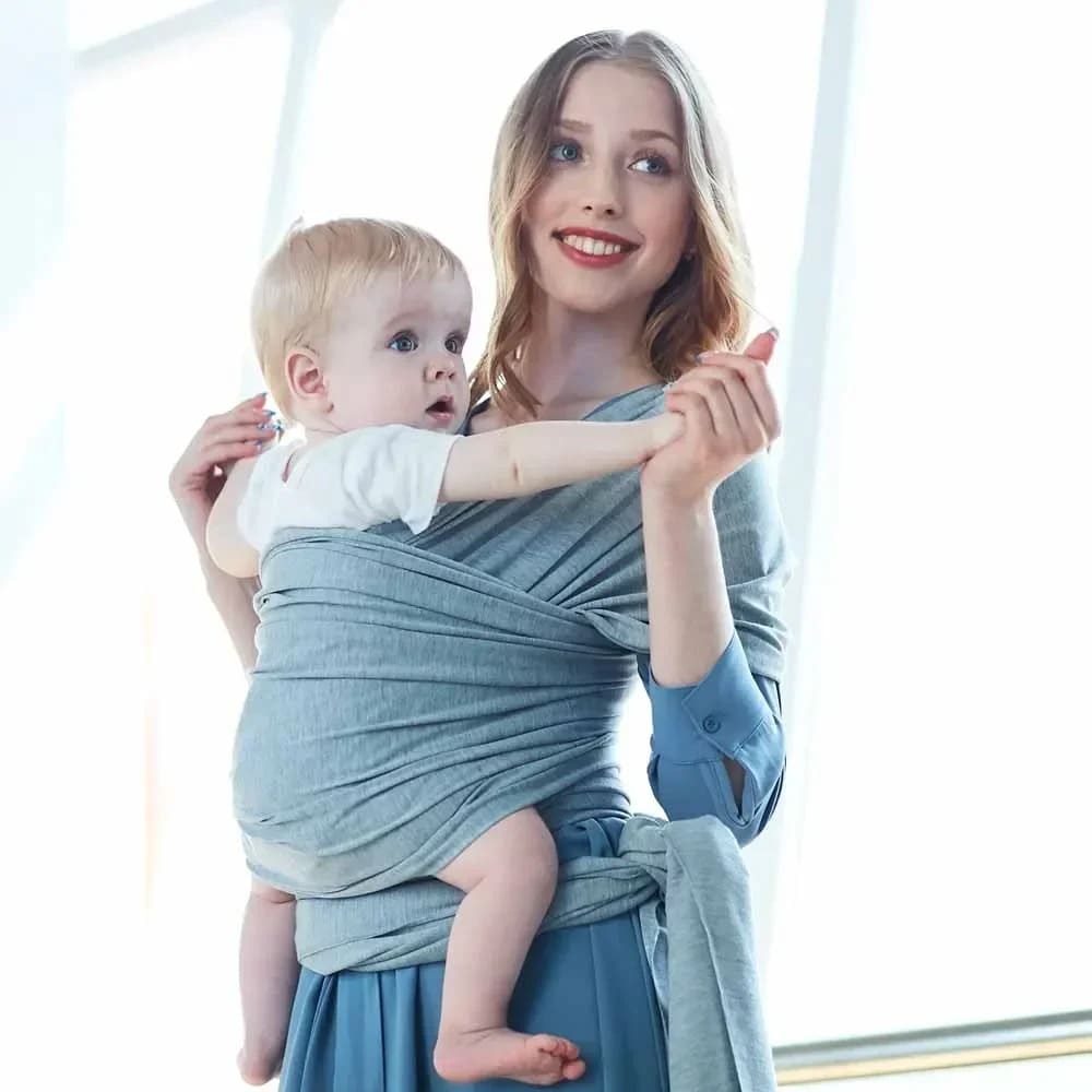 bebe-echarpe-portage-bleu-support-ideal