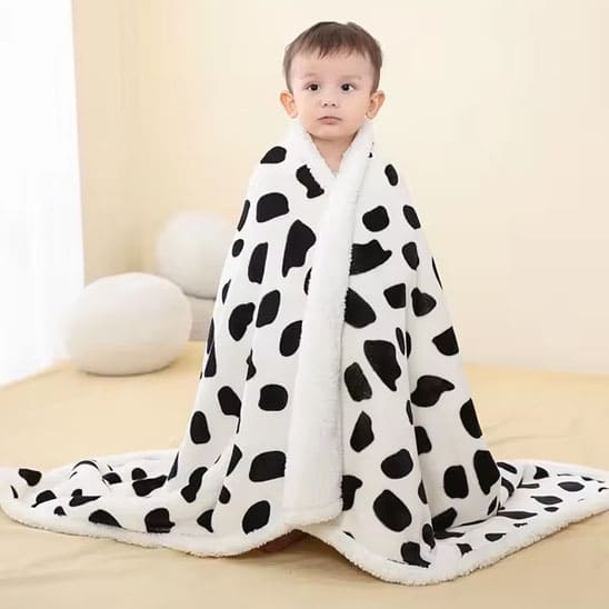 couverture-bebe-vache-securisant