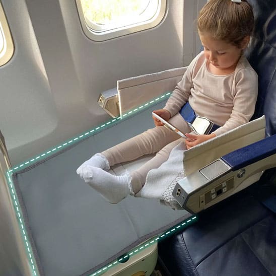 Lit de voyage bébé - Airplane Bed™