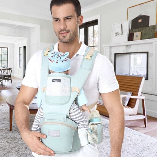 porte-bebe-physiologique-vert-robuste