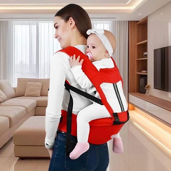 porte-bebe-rouge-multifonction